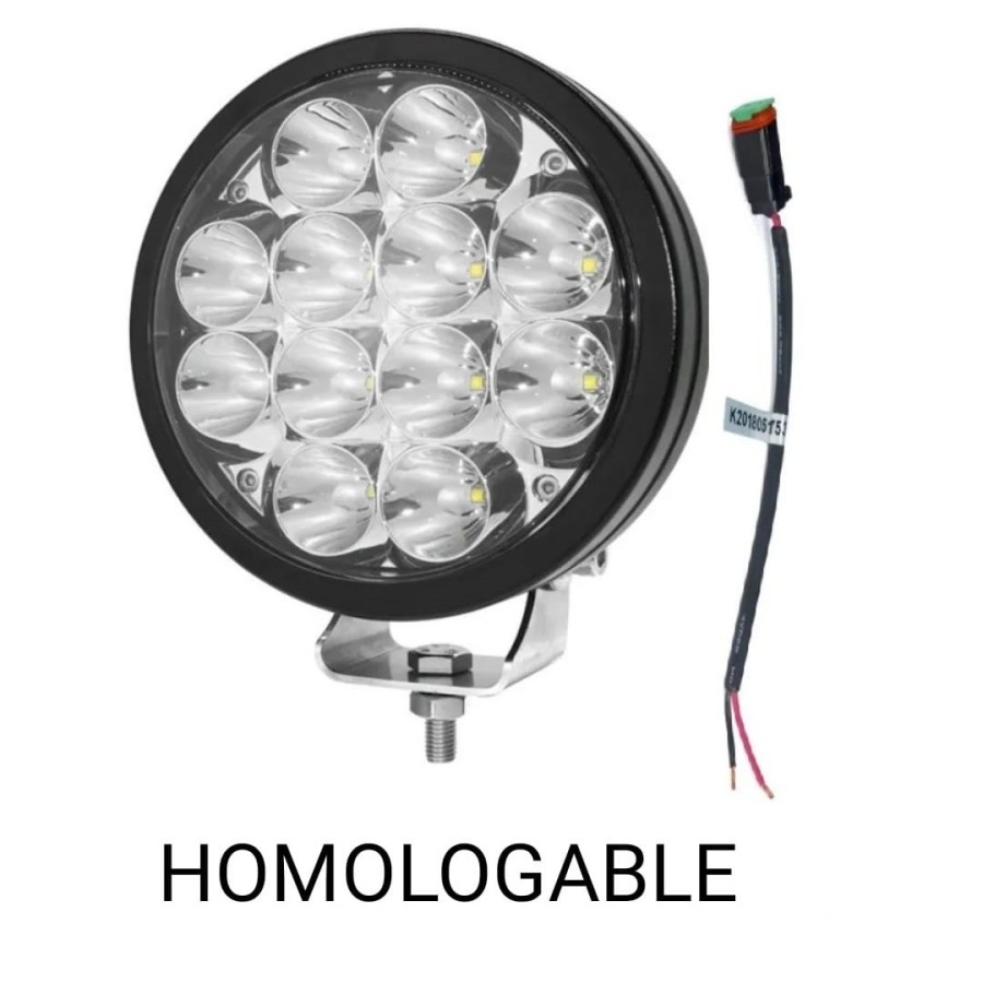 FARO LED 72W LARGO ALCANCE 7" HOMOLOGADO