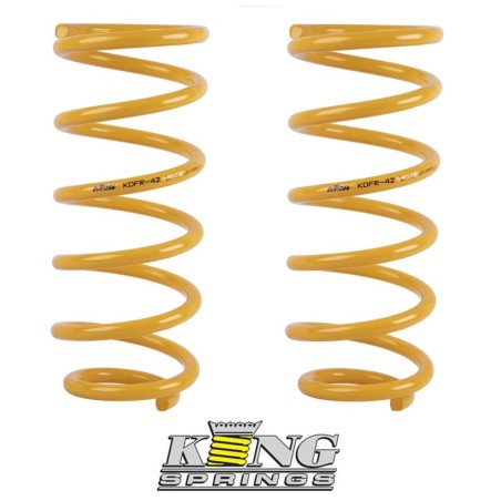 MUELLES DELANTEROS KING SPRING +5 TARADO MEDIO PARA NISSAN PATROL GR Y60 E Y61