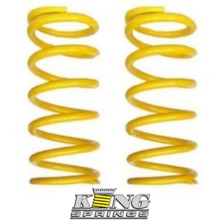 MUELLES TRASEROS KING SPRING +5 TARADO MEDIO PARA NISSAN PATROL GR Y60 E Y61