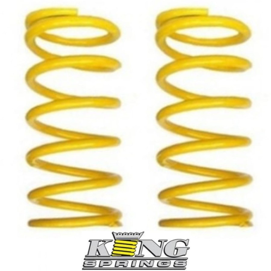 MUELLES TRASEROS KING SPRING +5 TARADO MEDIO PARA NISSAN PATROL GR Y60 E Y61